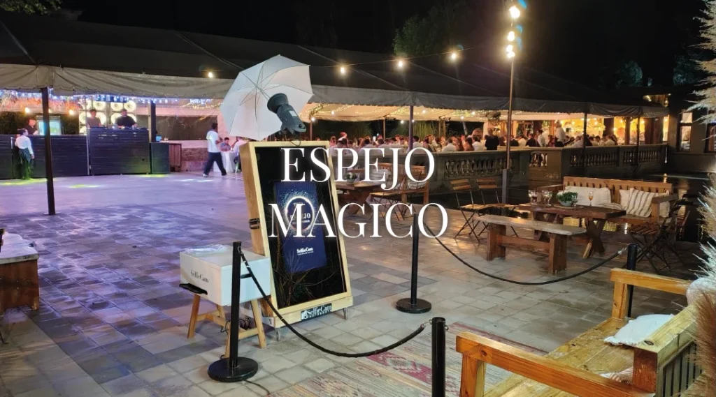 Espejo Mágico en boda en Córdoba
